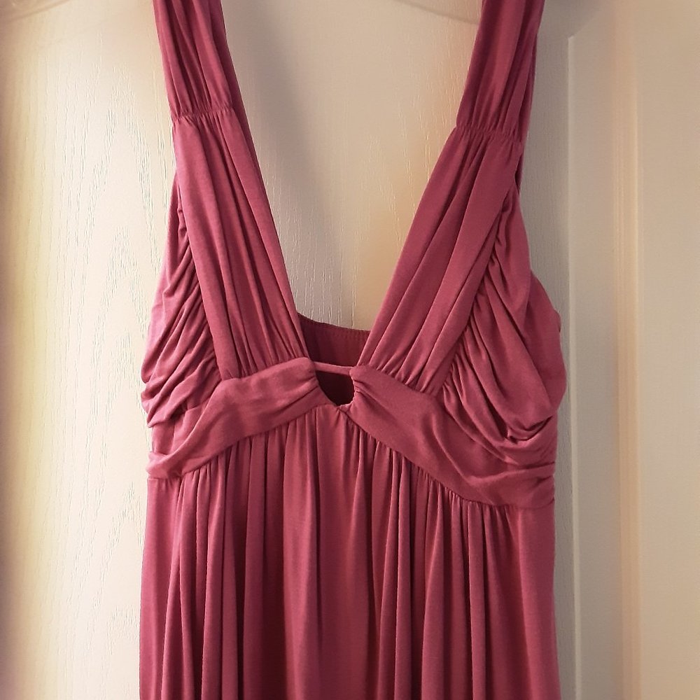 Lux brand Raspberry Dress - Picture 3 of 4